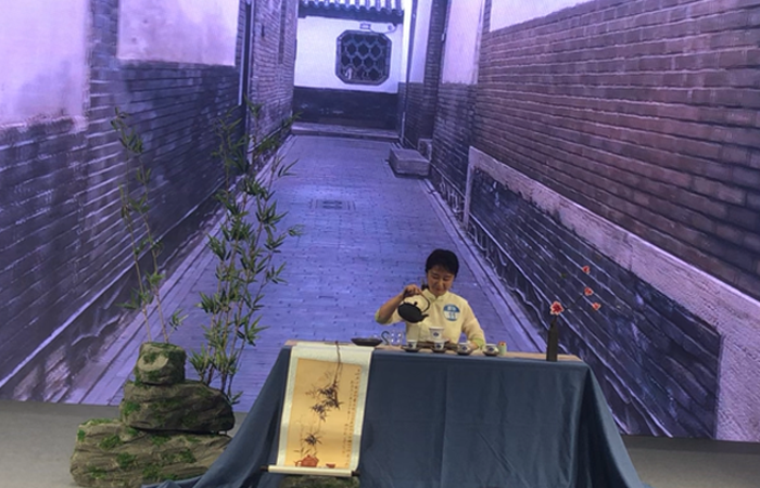 我系教师在第一届山东省职业技能大赛茶艺赛项中获得第六名、优胜奖